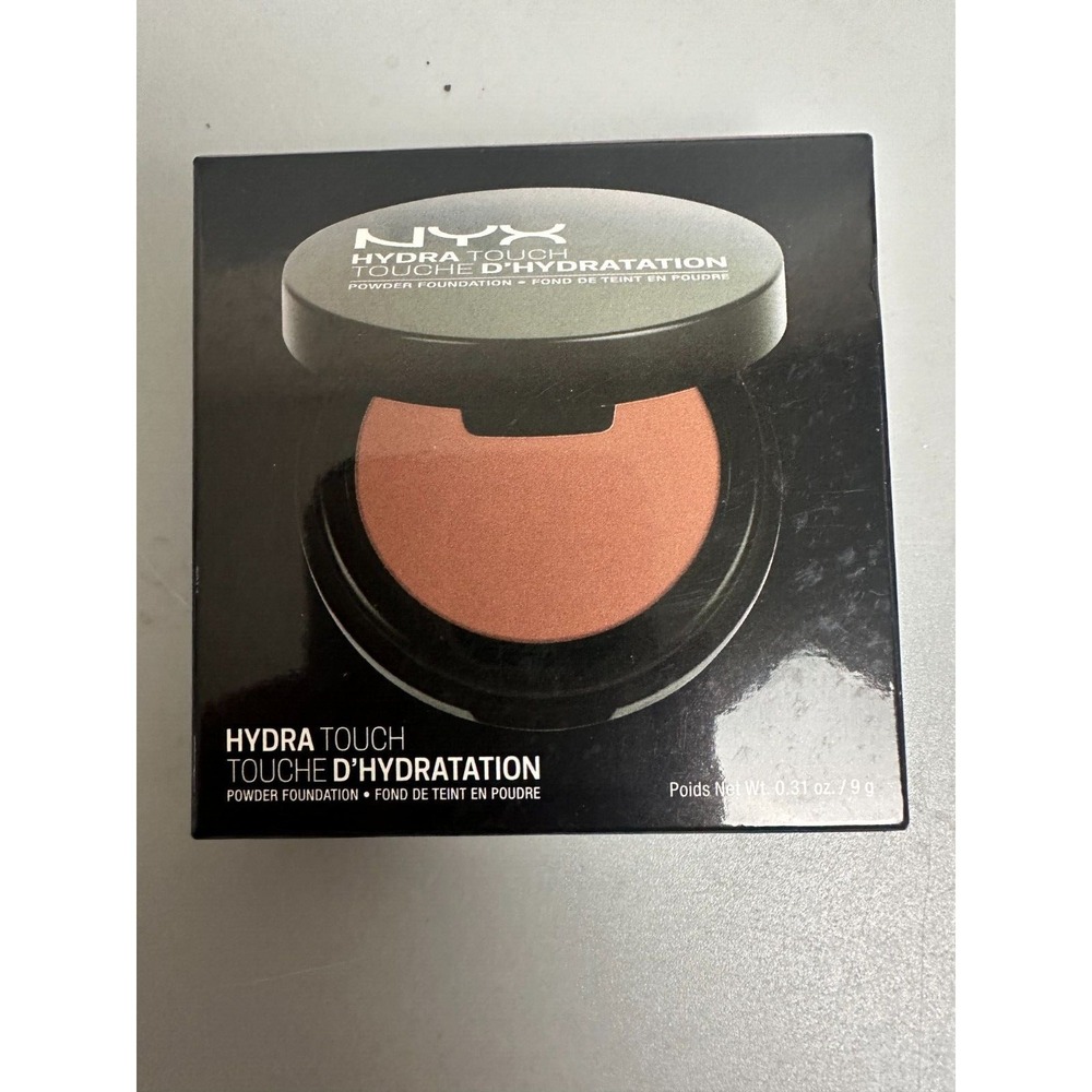 NYX Hydra Touch Powder Foundation Hydrating Face Makeup 0.31oz 9g New in Box